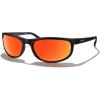 Matte Black Frame/Red Mirror Lens