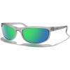 Tra Gray Frame/Green Mirror Polarized Lens