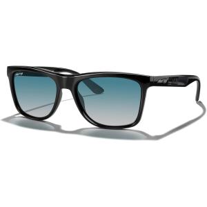 imageMERRYS Square Polarized Driving Sunglasses for Men Women UV400 Protection S8413Black FrameGreen Gradient Polarized Lens