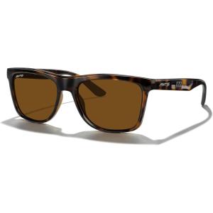 imageMERRYS Square Polarized Driving Sunglasses for Men Women UV400 Protection S8413Leopard FrameBrown Polarized Lens
