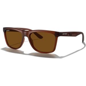 imageMERRYS Square Polarized Driving Sunglasses for Men Women UV400 Protection S8413Matte Brown FrameBrown Polarized Lens