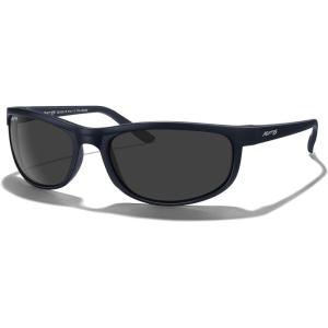 imageMERRYS Wrap Around Sport Polarized Sunglasses for Men Women Driving Fishing Cycling Running UV400 Protection S3027Dark Blue FrameBlack Polarized Lens