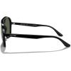 imageMERRYS Classic Polarized Aviator Sunglasses For Womens Mens Retro Double Bridge Aviators S8376Black FrameG15 Polarized Lens