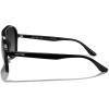 imageMERRYS Classic Polarized Aviator Sunglasses For Womens Mens Retro Double Bridge Aviators S8376Black FrameGray Gradient Polarized Lens