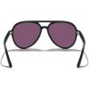imageMERRYS Classic Polarized Aviator Sunglasses For Womens Mens Retro Double Bridge Aviators S8376Matte Black FrameGreen Mirror Polarized Lens