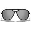 imageMERRYS Classic Polarized Aviator Sunglasses For Womens Mens Retro Double Bridge Aviators S8376Matte Black FrameSilver Mirror Polarized Lens