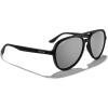 imageMERRYS Classic Polarized Aviator Sunglasses For Womens Mens Retro Double Bridge Aviators S8376Matte Black FrameSilver Mirror Polarized Lens