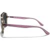 imageMERRYS Classic Polarized Aviator Sunglasses For Womens Mens Retro Double Bridge Aviators S8376Tra Brown FrameBlack Polarized Lens