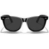 imageMERRYS Classic Square Shape Polarized Sunglasses for Womens Mens Retro Designer UV400 Sun Glasses S6140Black FrameBlack Lens