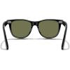 imageMERRYS Classic Square Shape Polarized Sunglasses for Womens Mens Retro Designer UV400 Sun Glasses S6140Black FrameDrak Blue Mirror Lens