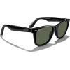 imageMERRYS Classic Square Shape Polarized Sunglasses for Womens Mens Retro Designer UV400 Sun Glasses S6140Black FrameG15 Lens