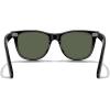 imageMERRYS Classic Square Shape Polarized Sunglasses for Womens Mens Retro Designer UV400 Sun Glasses S6140Black FrameG15 Lens