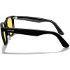 imageMERRYS Classic Square Shape Polarized Sunglasses for Womens Mens Retro Designer UV400 Sun Glasses S6140Black FrameNight Vision Lens