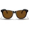 imageMERRYS Classic Square Shape Polarized Sunglasses for Womens Mens Retro Designer UV400 Sun Glasses S6140Blacktra FrameBrown Lens