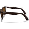 imageMERRYS Classic Square Shape Polarized Sunglasses for Womens Mens Retro Designer UV400 Sun Glasses S6140Brown FrameBrown Lens