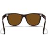 imageMERRYS Classic Square Shape Polarized Sunglasses for Womens Mens Retro Designer UV400 Sun Glasses S6140Brown FrameBrown Lens