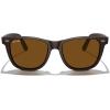 imageMERRYS Classic Square Shape Polarized Sunglasses for Womens Mens Retro Designer UV400 Sun Glasses S6140Brown FrameBrown Lens