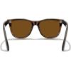 imageMERRYS Classic Square Shape Polarized Sunglasses for Womens Mens Retro Designer UV400 Sun Glasses S6140Leopard FrameBrown Lens