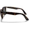 imageMERRYS Classic Square Shape Polarized Sunglasses for Womens Mens Retro Designer UV400 Sun Glasses S6140Leopard FrameSilver Mirror Lens