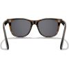 imageMERRYS Classic Square Shape Polarized Sunglasses for Womens Mens Retro Designer UV400 Sun Glasses S6140Leopard FrameSilver Mirror Lens