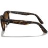 imageMERRYS Classic Square Shape Polarized Sunglasses for Womens Mens Retro Designer UV400 Sun Glasses S6140Matte Leopard FrameBrown Gradient Lens