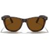 imageMERRYS Classic Square Shape Polarized Sunglasses for Womens Mens Retro Designer UV400 Sun Glasses S6140Matte Leopard FrameBrown Lens