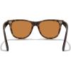 imageMERRYS Classic Square Shape Polarized Sunglasses for Womens Mens Retro Designer UV400 Sun Glasses S6140Matte Leopard FrameOrange Lens