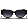 imageMERRYS Modern Women Acetate Retro Narrow Pointy Cat Eye PolarizedUV400 Sunglasses S6194Black FrameBlack Gradient Lens