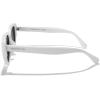 imageMERRYS Modern Women Acetate Retro Narrow Pointy Cat Eye PolarizedUV400 Sunglasses S6194White FrameBlack Lens