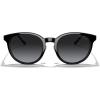 imageMERRYS Modern Women Lady Acetate Oval Round Polarized UV400 Sunglasses S6192Black FrameBlack Gradient Lens