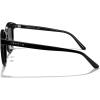 imageMERRYS Modern Women Lady Acetate Oval Round Polarized UV400 Sunglasses S6192Black FrameBlack Lens