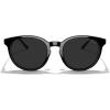 imageMERRYS Modern Women Lady Acetate Oval Round Polarized UV400 Sunglasses S6192Black FrameBlack Lens