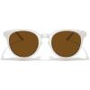 imageMERRYS Modern Women Lady Acetate Oval Round Polarized UV400 Sunglasses S6192Creamy White FrameBrown Lens