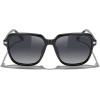 imageMERRYS Retro Square Polarized Sunglasses for Women Men Classic Trendy Sunnies S6030Black FrameBlack Gradient Lens