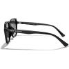 imageMERRYS Retro Square Polarized Sunglasses for Women Men Classic Trendy Sunnies S6030Black FrameBlack Gradient Lens