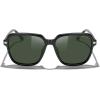 imageMERRYS Retro Square Polarized Sunglasses for Women Men Classic Trendy Sunnies S6030Black FrameG15 Lens