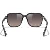imageMERRYS Retro Square Polarized Sunglasses for Women Men Classic Trendy Sunnies S6030Black FrameLight Brown Lens