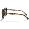 imageMERRYS Retro Square Polarized Sunglasses for Women Men Classic Trendy Sunnies S6030Leopard FrameBlack Lens
