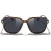 imageMERRYS Retro Square Polarized Sunglasses for Women Men Classic Trendy Sunnies S6030Leopard FrameBlack Lens