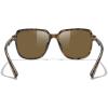 imageMERRYS Retro Square Polarized Sunglasses for Women Men Classic Trendy Sunnies S6030Leopard FrameBrown Lens