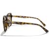 imageMERRYS Retro Square Polarized Sunglasses for Women Men Classic Trendy Sunnies S6030Leopard FrameBrown Lens