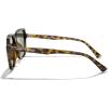 imageMERRYS Retro Square Polarized Sunglasses for Women Men Classic Trendy Sunnies S6030Leopard FrameG15 Lens