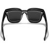 imageMERRYS Trendy Fit Over Polarized Sunglasses for Men Women Oversized Square Sun Glasses UV400 Protection Shades S6062Black FrameBlack Polarized Lens