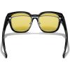 imageMERRYS Trendy Fit Over Polarized Sunglasses for Men Women Oversized Square Sun Glasses UV400 Protection Shades S6062Black FrameNight Vision Lens
