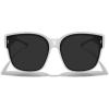 imageMERRYS Trendy Fit Over Polarized Sunglasses for Men Women Oversized Square Sun Glasses UV400 Protection Shades S6062White FrameBlack Polarized Lens
