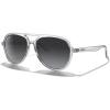 Transparent Frame/Gray Gradient Polarized Lens