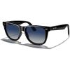 Black Frame/Blue Tinted Gradient Lens