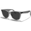 Tra Grey Frame/Black Lens