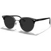 Black Frame/Silver Bridge/Black Lens