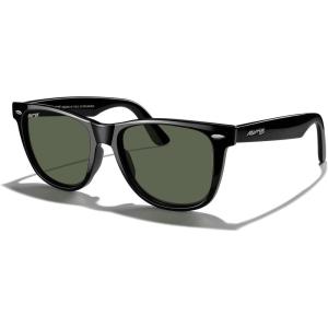 imageMERRYS Classic Square Shape Polarized Sunglasses for Womens Mens Retro Designer UV400 Sun Glasses S6140Black FrameG15 Lens